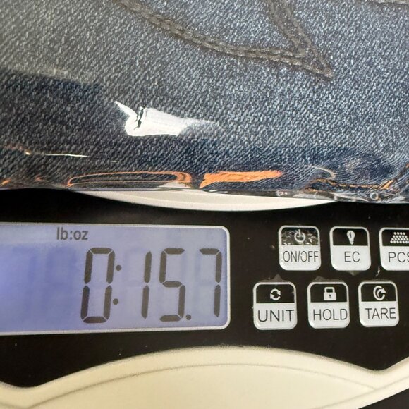 American Eagle High Rise Crop Flare Jeans‎ Womens 2 Blue Stretch Boho Indie Prep - Picture 12 of 12